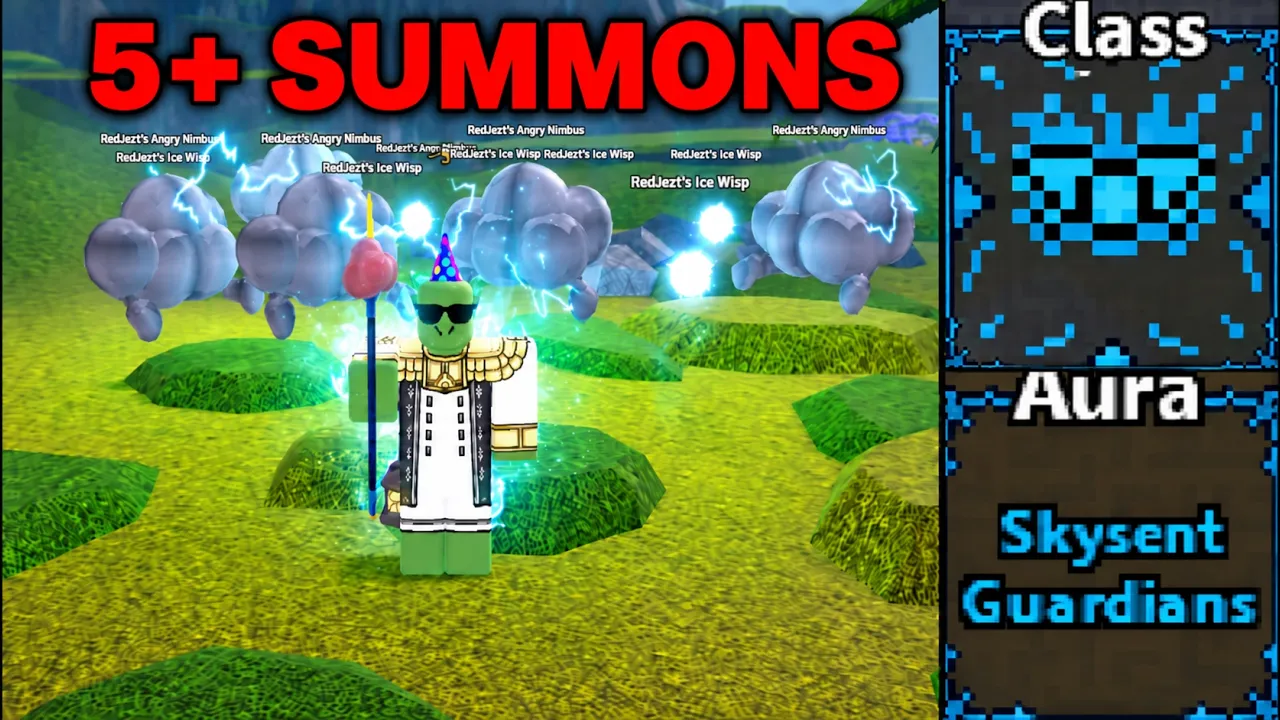 Sky Sentinel class summons in The Veil Roblox